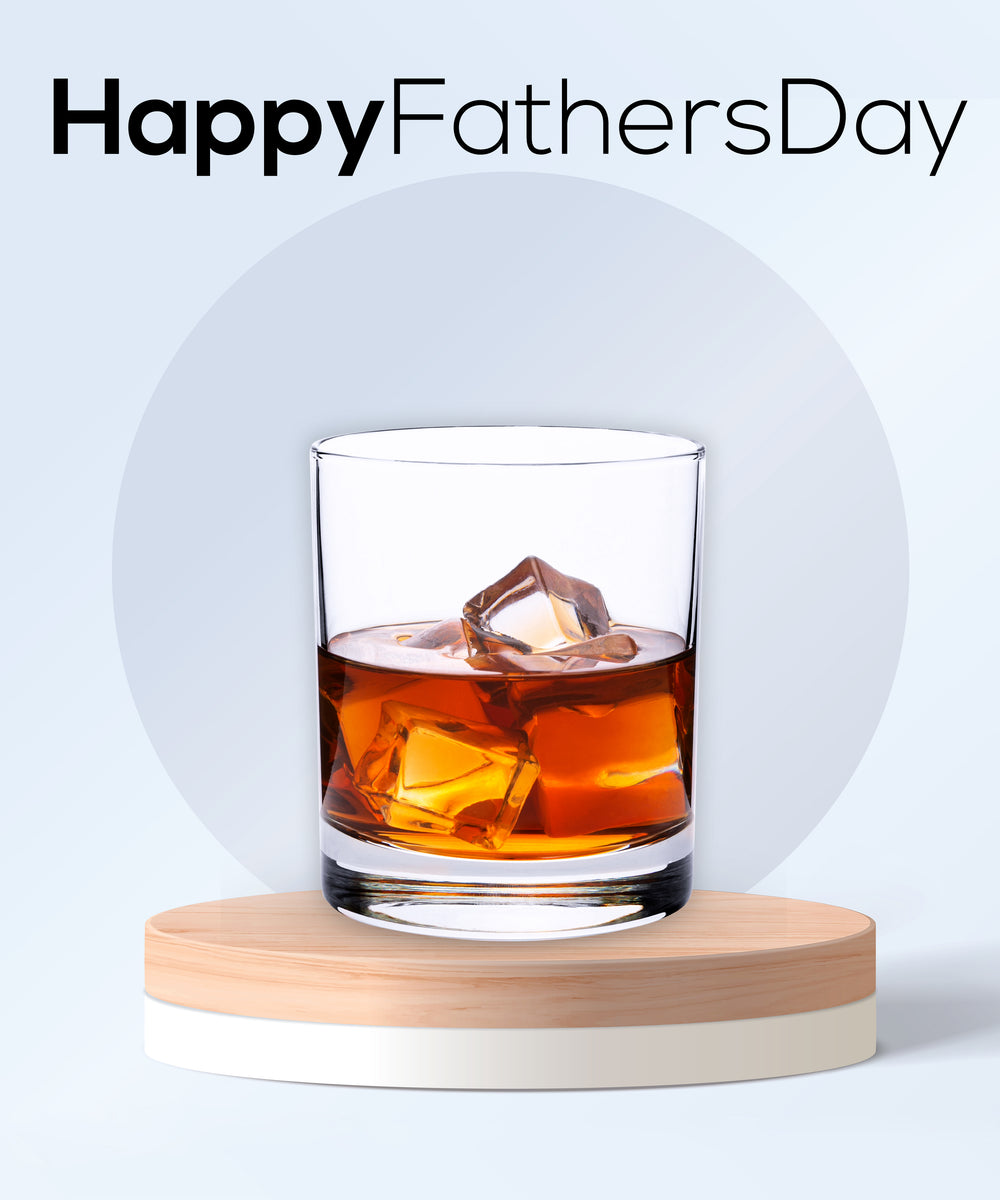 Dartington Bicchiere In Cristallo 49cl – Happy Fathers Day – Fatto A Mano
