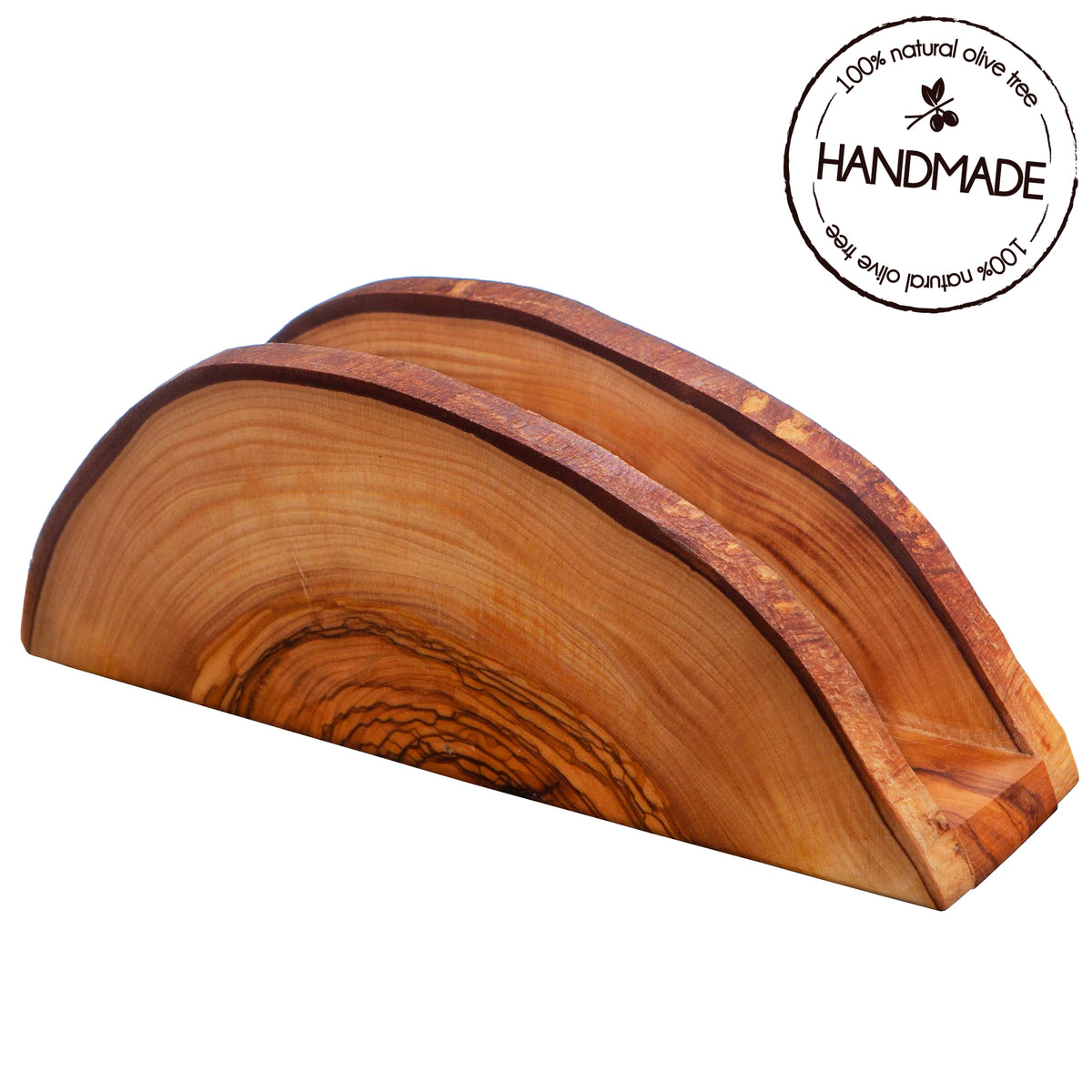 Olive Wood Beyond Napkin Holder