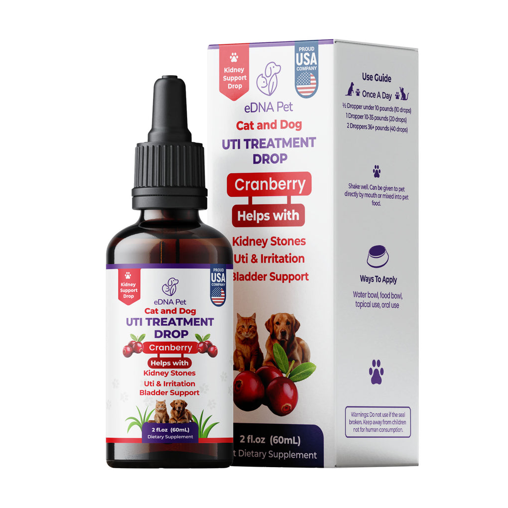 home edna pet urinary tract support for cats dogs herbal formula
