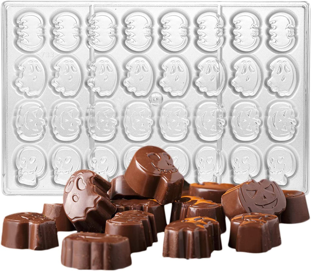 Ocmoiy 3 Pack Square Chocolate Candy Mold