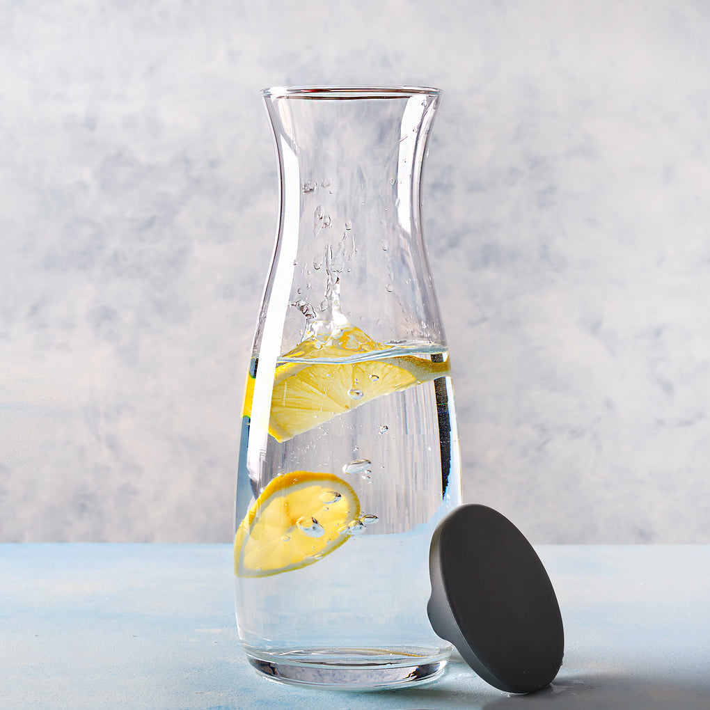 Crystalia Glass Carafe with Lid